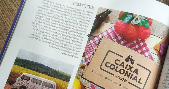 Revista de bordo Azul