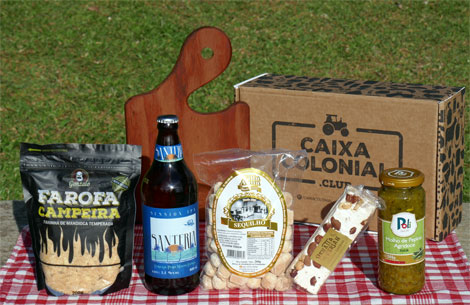 Kit com produtos da região de Curitiba - PR